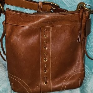 Coach Chelsea Laced Duffle Crossbody Bag.